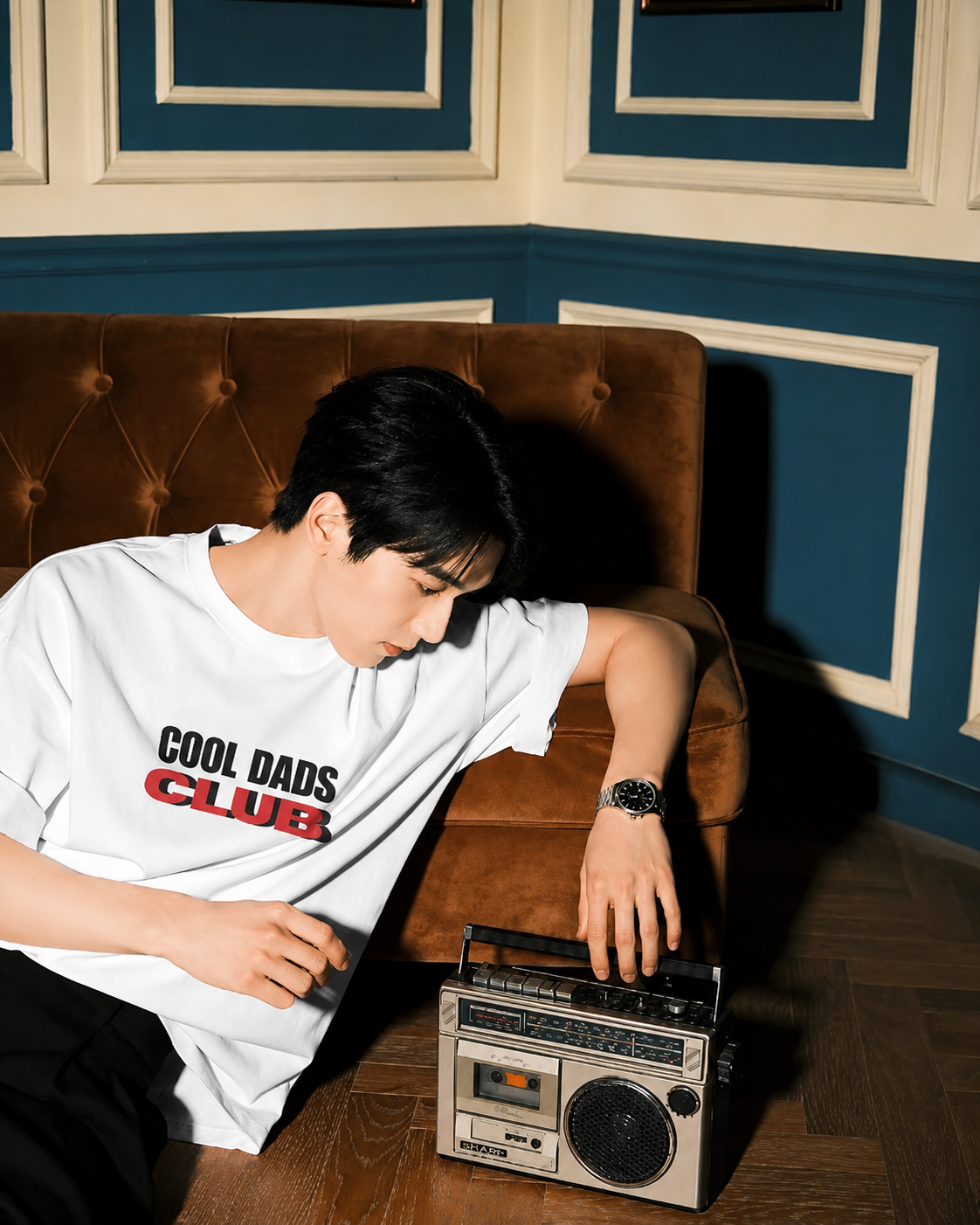 Cool Dads Club Oversized T-Shirt – Specially Made for Fathers