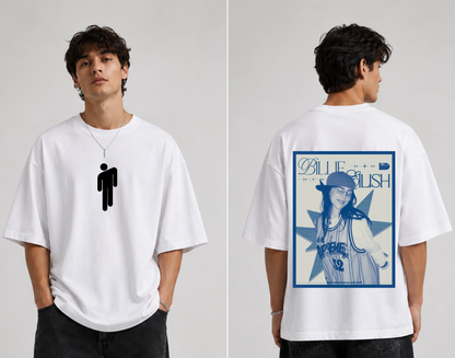 GLiTCH // Billie Eilish Editorial Premium Oversized T-shirt // Billie Eilish