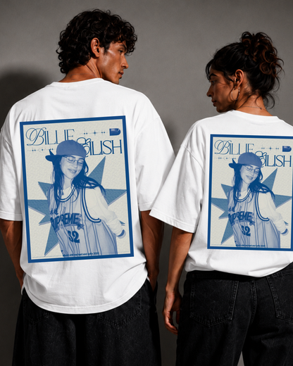BLUE//BILLIE — Billie Eilish Oversized T-Shirt