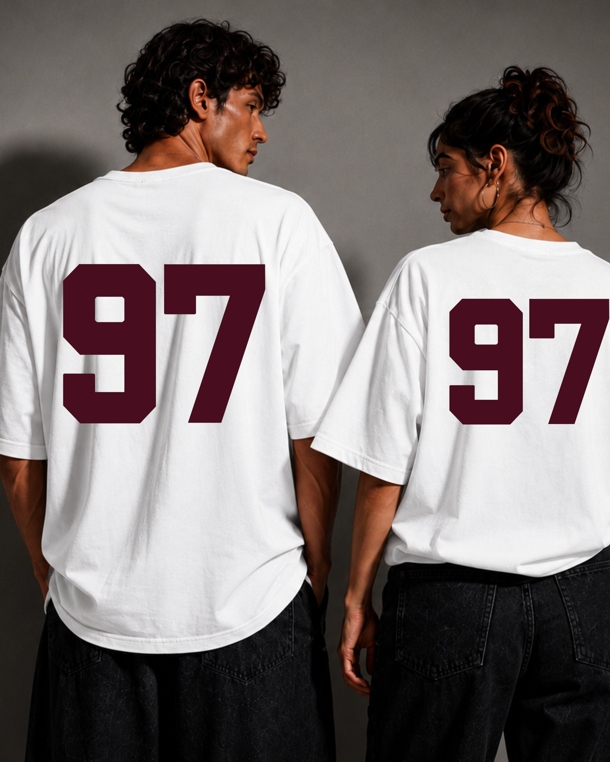 BOSTON 97 — Varsity Premium Oversized T-Shirt