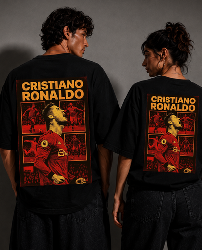 THE NUMBER 7 — Cristiano Ronaldo Premium Oversized T-Shirt