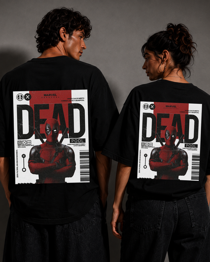 MAXIMUM CHAOS — Deadpool Premium Oversized T-Shirt