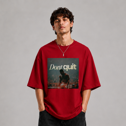 GLiTCH // The Last Round Premium Oversized T-shirt