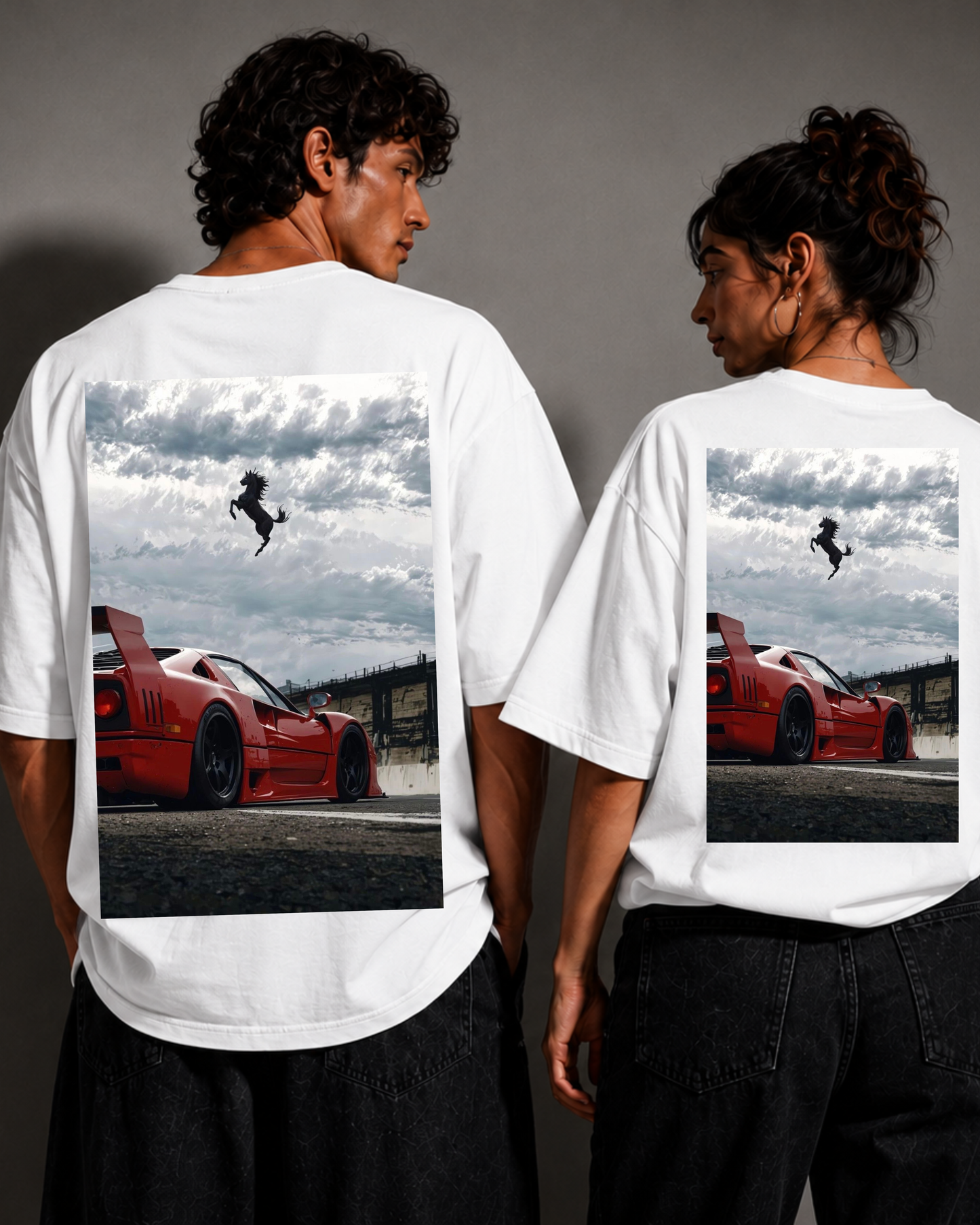 F40 LEGACY — Ferrari F40 Oversized T-Shirt