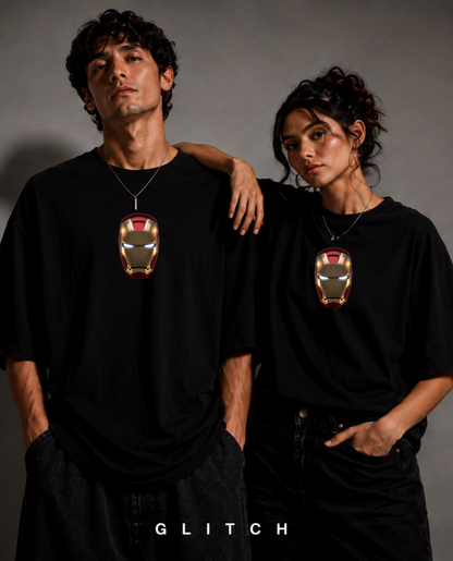 GET UP EIGHT — Iron Man Premium Oversized T-Shirt