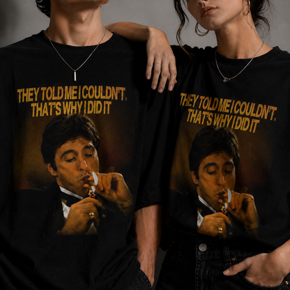 I DID IT -- Premium Oversized T-shirt