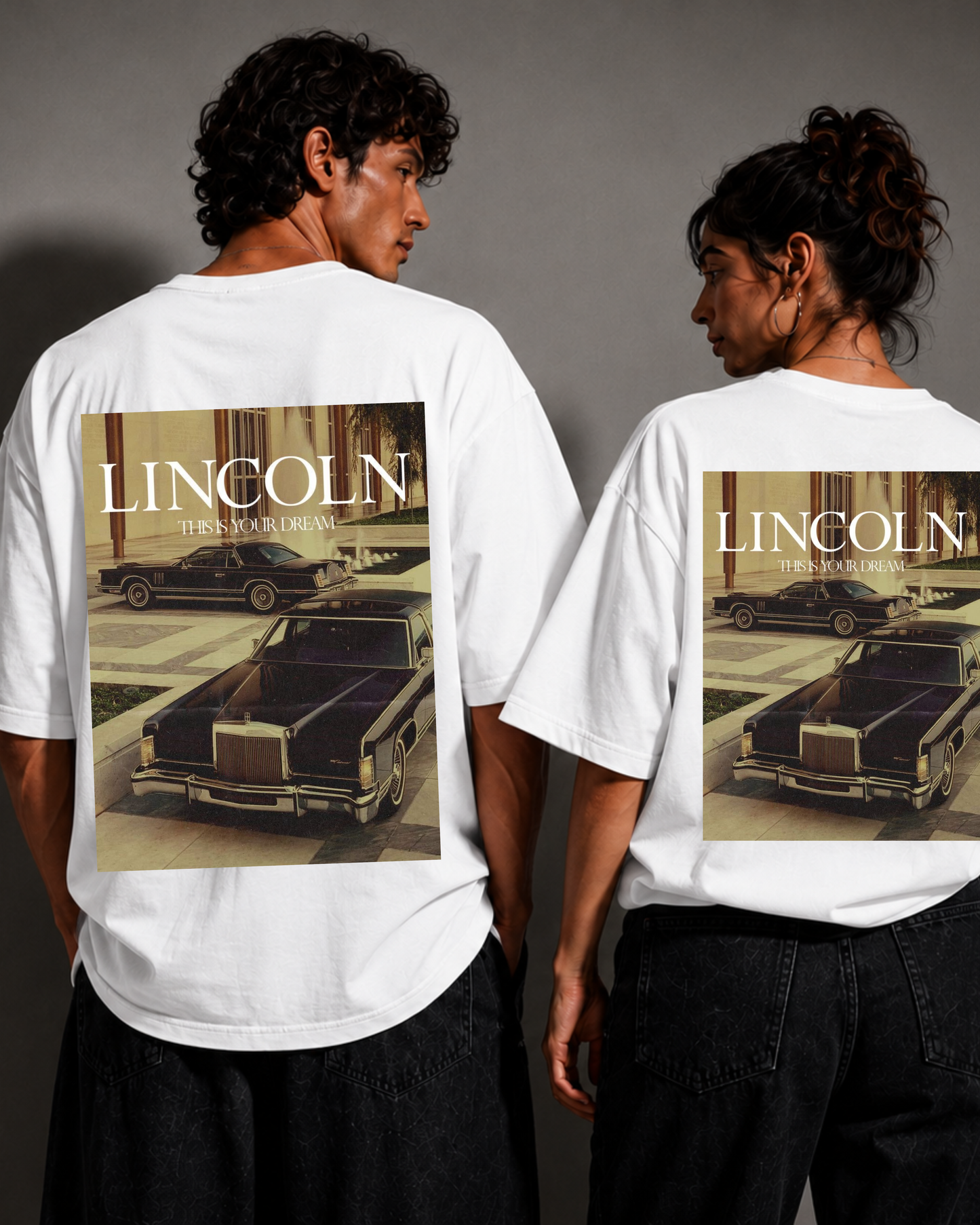 THE DREAM — Lincoln Premium Oversized T-Shirt