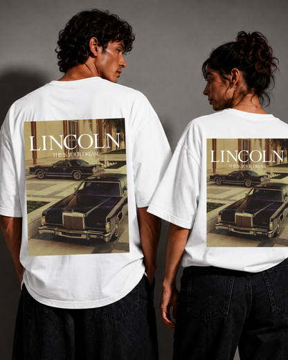THE DREAM — Lincoln Premium Oversized T-Shirt