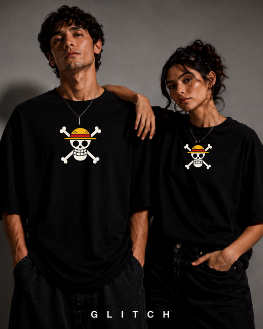 FUTURE PIRATE KING — Luffy Premium Oversized T-Shirt