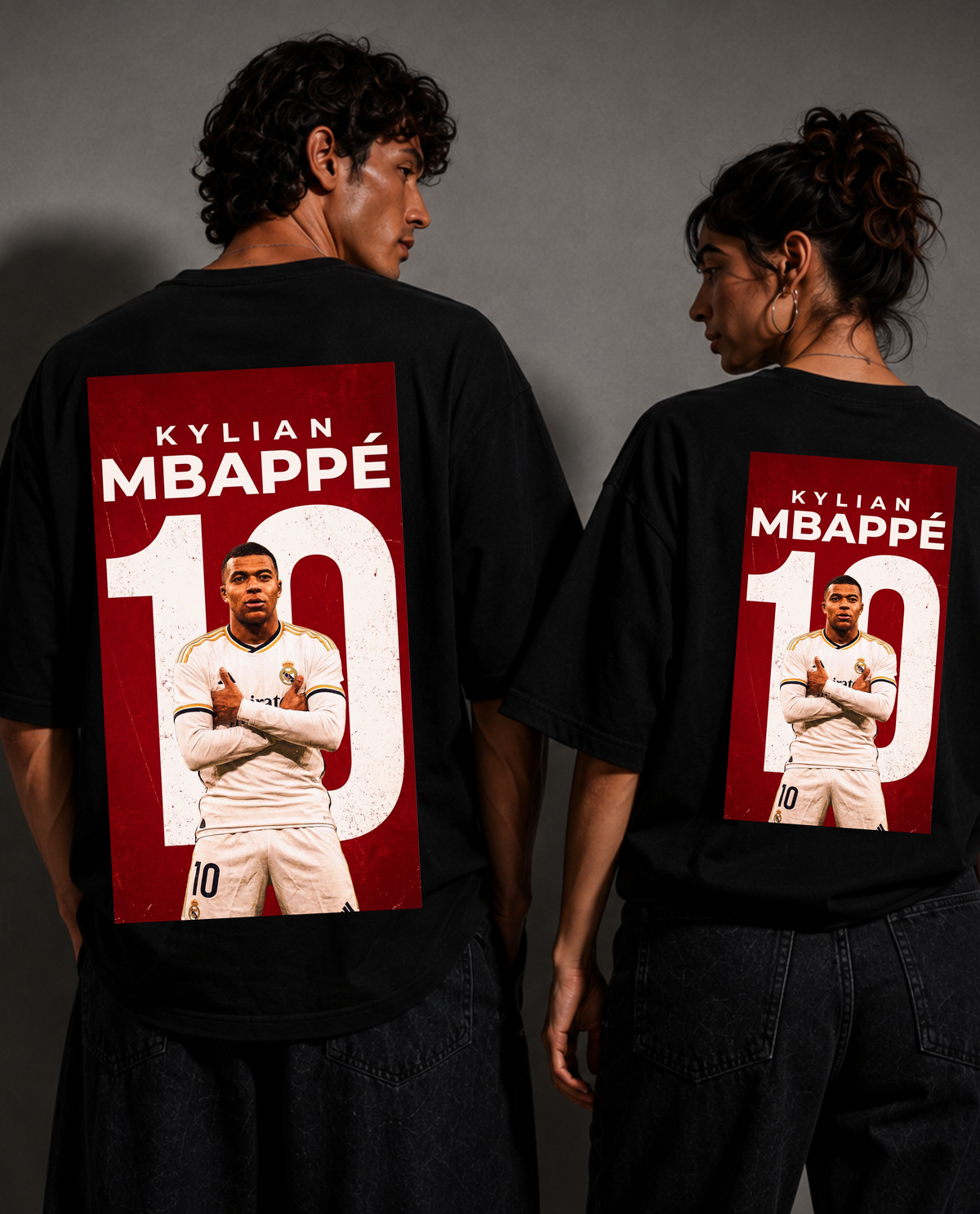 NEW ERA 10 — Kylian Mbappé Premium Oversized T-Shirt