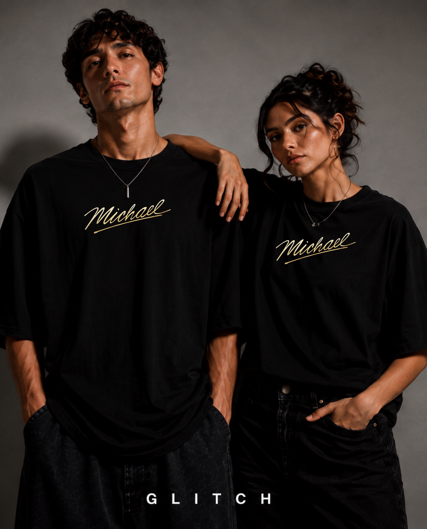THE KING — Michael Jackson Premium Oversized T-Shirt