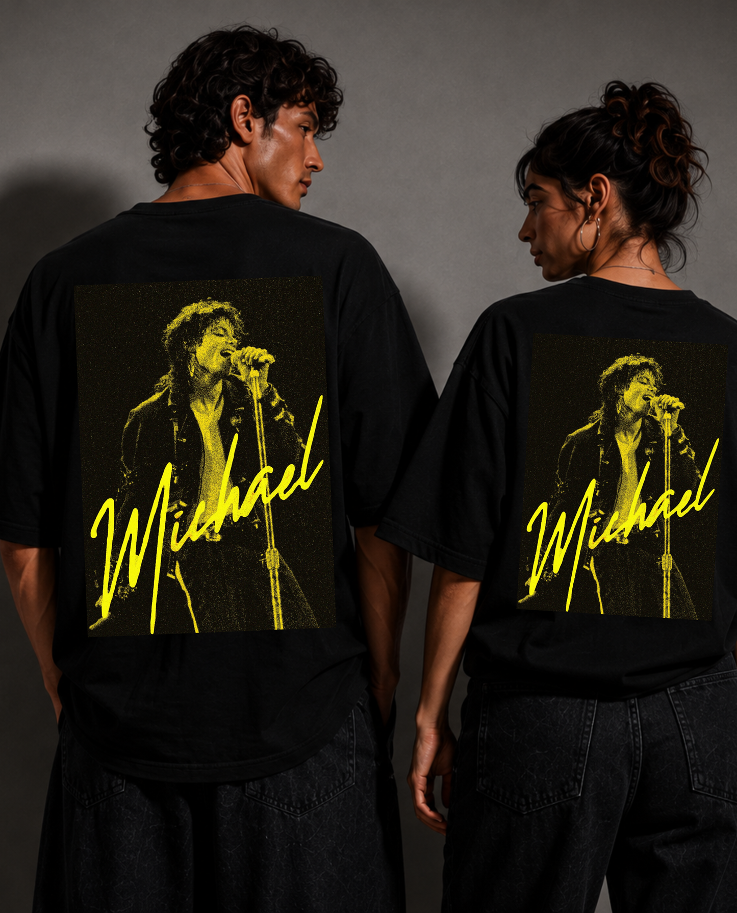 THE KING — Michael Jackson Premium Oversized T-Shirt