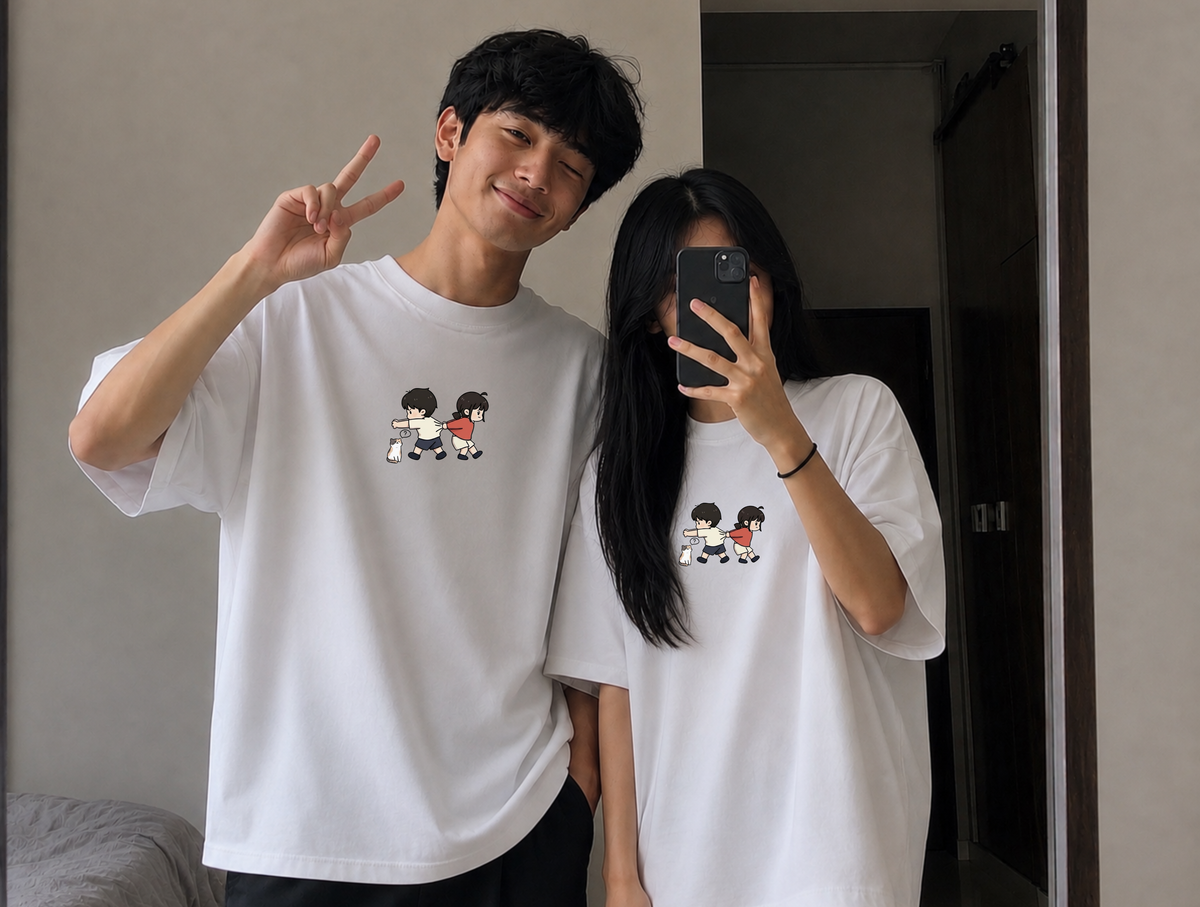 SAME CHAOS -- Premium Oversized T-Shirt
