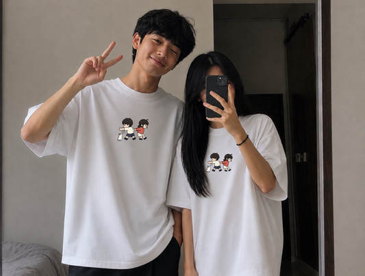 SAME CHAOS -- Premium Oversized T-Shirt