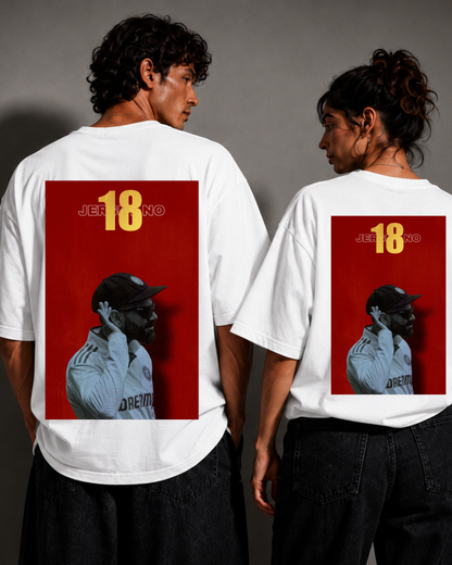 KING 18 — Virat Kohli Premium Oversized T-Shirt