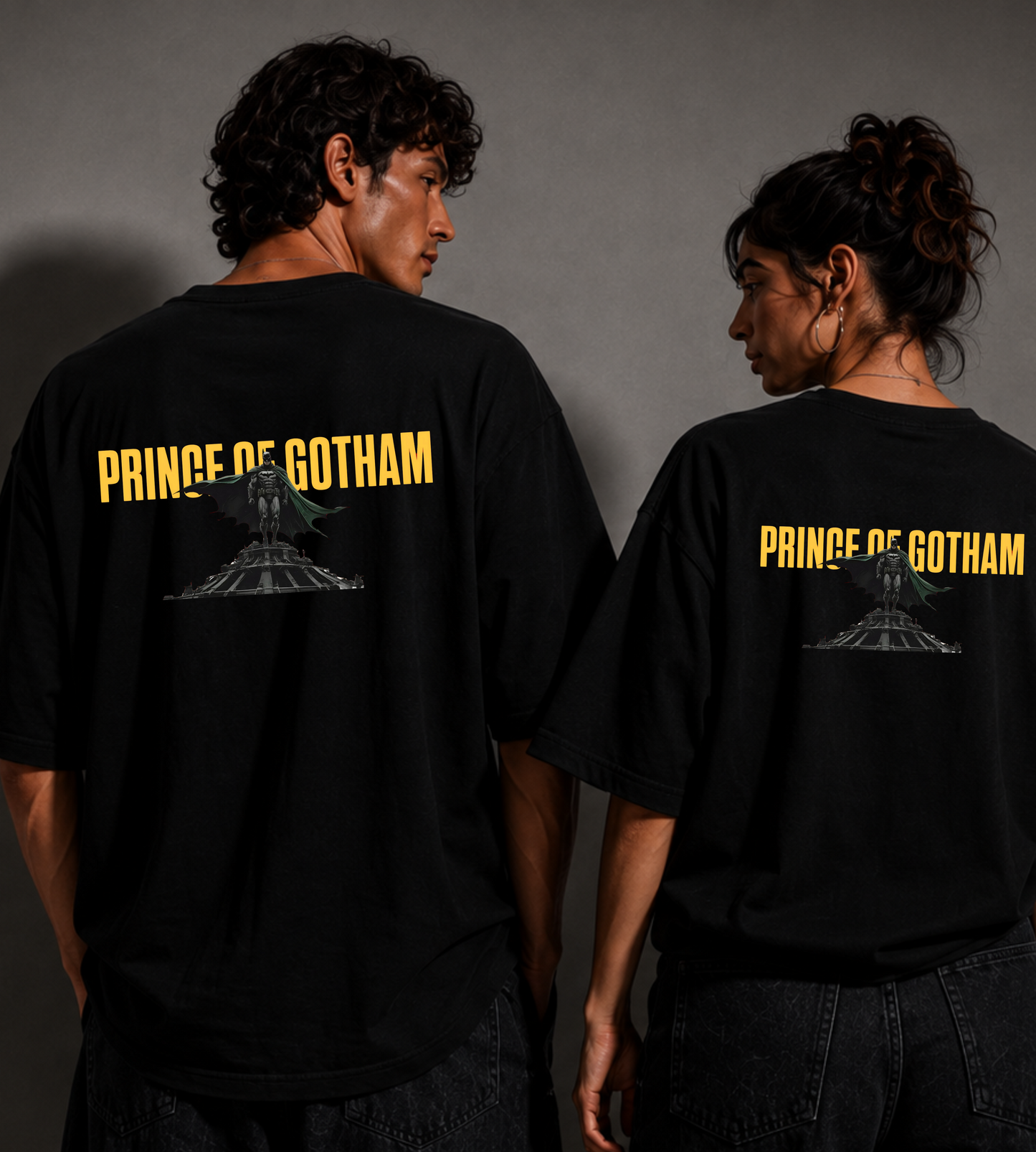 BATMAN — PRINCE OF GOTHAM_Premium Oversized T-shirt