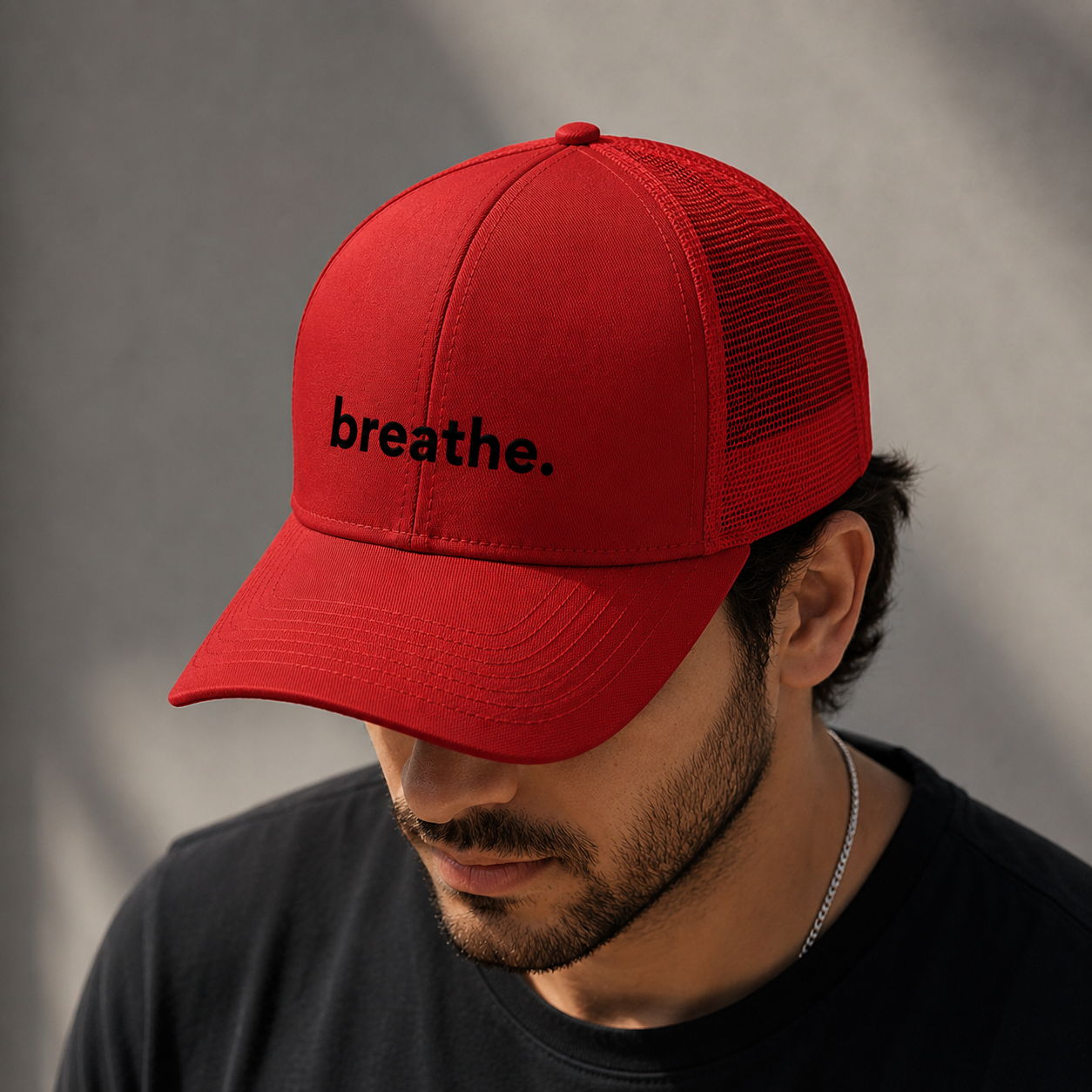 Breathe Premium Cap | Black | GLiTCH