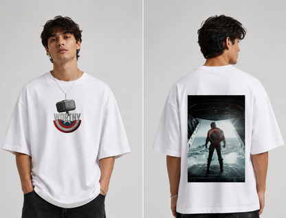 GLiTCH // Worthy Sentinel Legacy Premium Oversized T-shirt