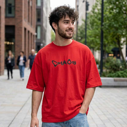 The Unraveled | Premium Oversized Graphic T-Shirt | GLiTCH™