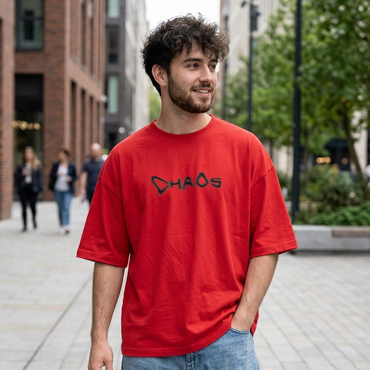 The Unraveled | Premium Oversized Graphic T-Shirt | GLiTCH™