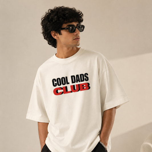 Cool Dads Club Oversized T-Shirt – Specially Made for Fathers