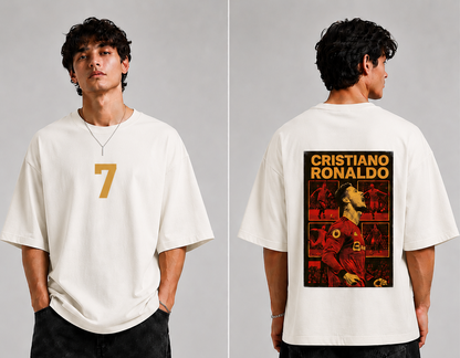 GLiTCH // Relentless Premium Oversized T-Shirt // CR7