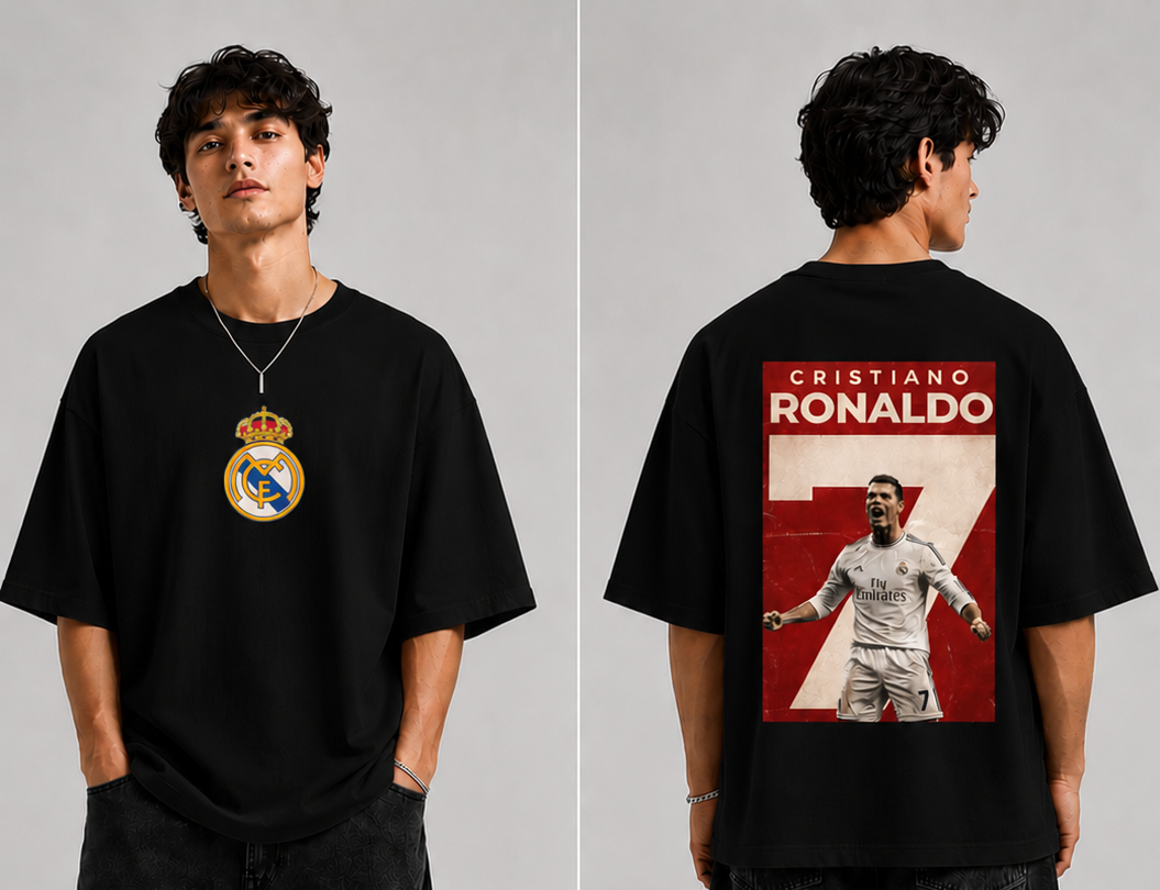 GLiTCH // Legacy 7 Premium Oversized T-Shirt // CR7