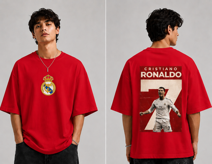 GLiTCH // Legacy 7 Premium Oversized T-Shirt // CR7