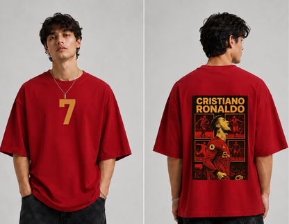 GLiTCH // Relentless Premium Oversized T-Shirt // CR7