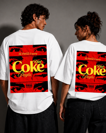 DIET COKE AFTER DARK -- Oversized Premium T-shirt