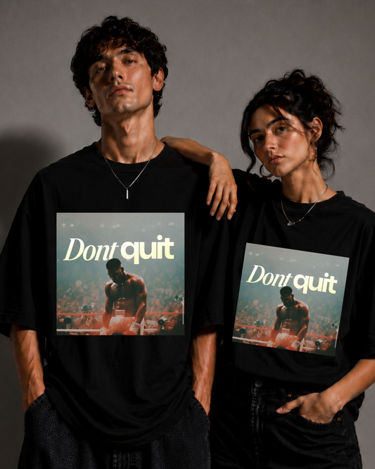 DON'T QUIT - Premium Oversized T-shirt