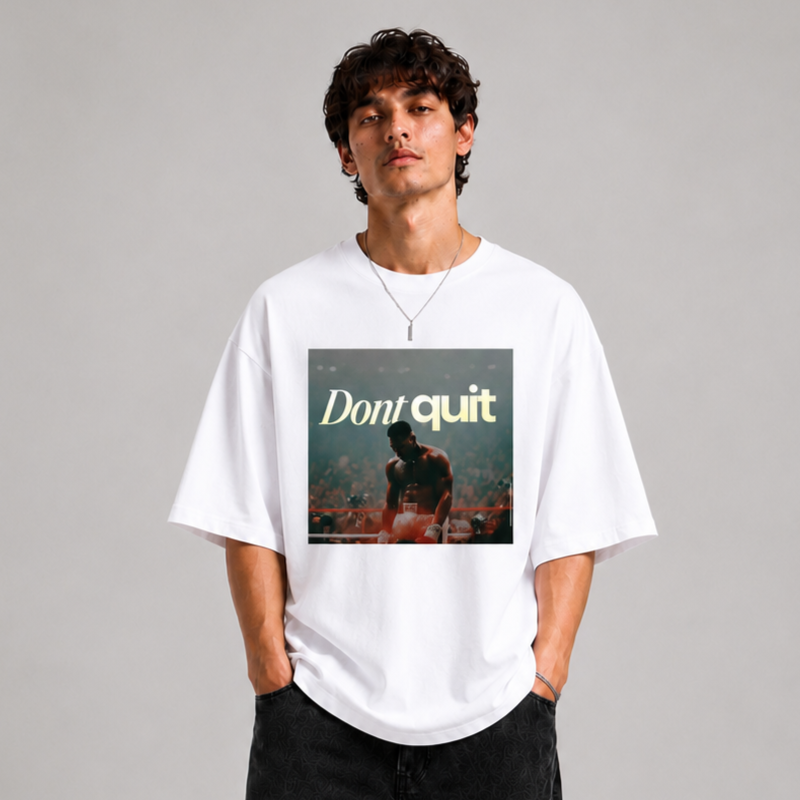 GLiTCH // The Last Round Premium Oversized T-shirt