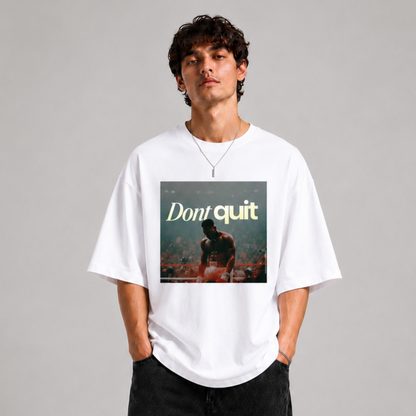 GLiTCH // The Last Round Premium Oversized T-shirt