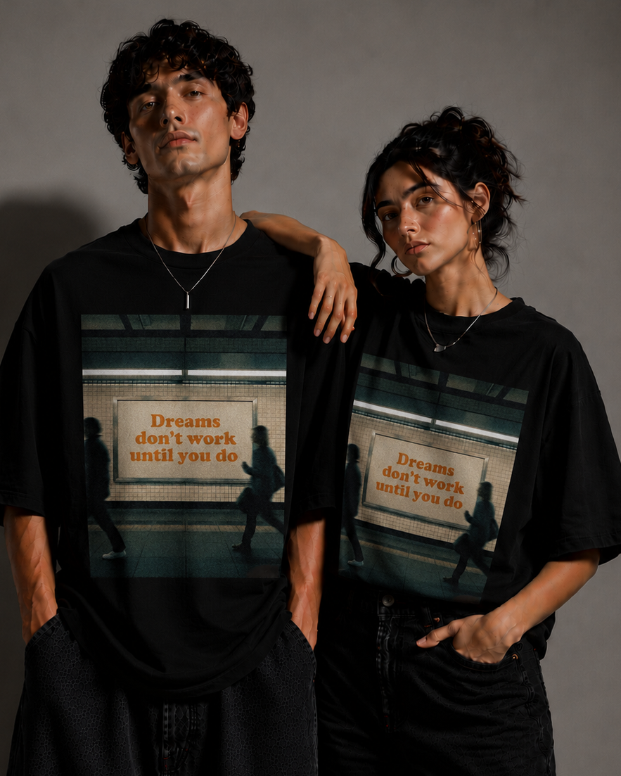 DREAMS -- Premium Oversized T-shirt