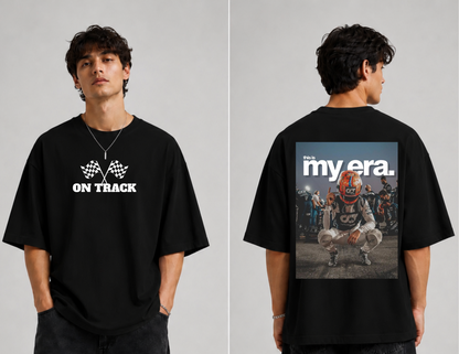 GLiTCH // this is My Era Racing Premium Oversized T-shirt