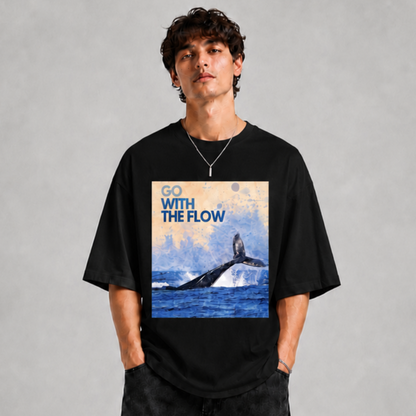 GLiTCH // Flow Theory Premium Oversized T-shirt