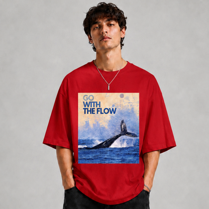 GLiTCH // Flow Theory Premium Oversized T-shirt