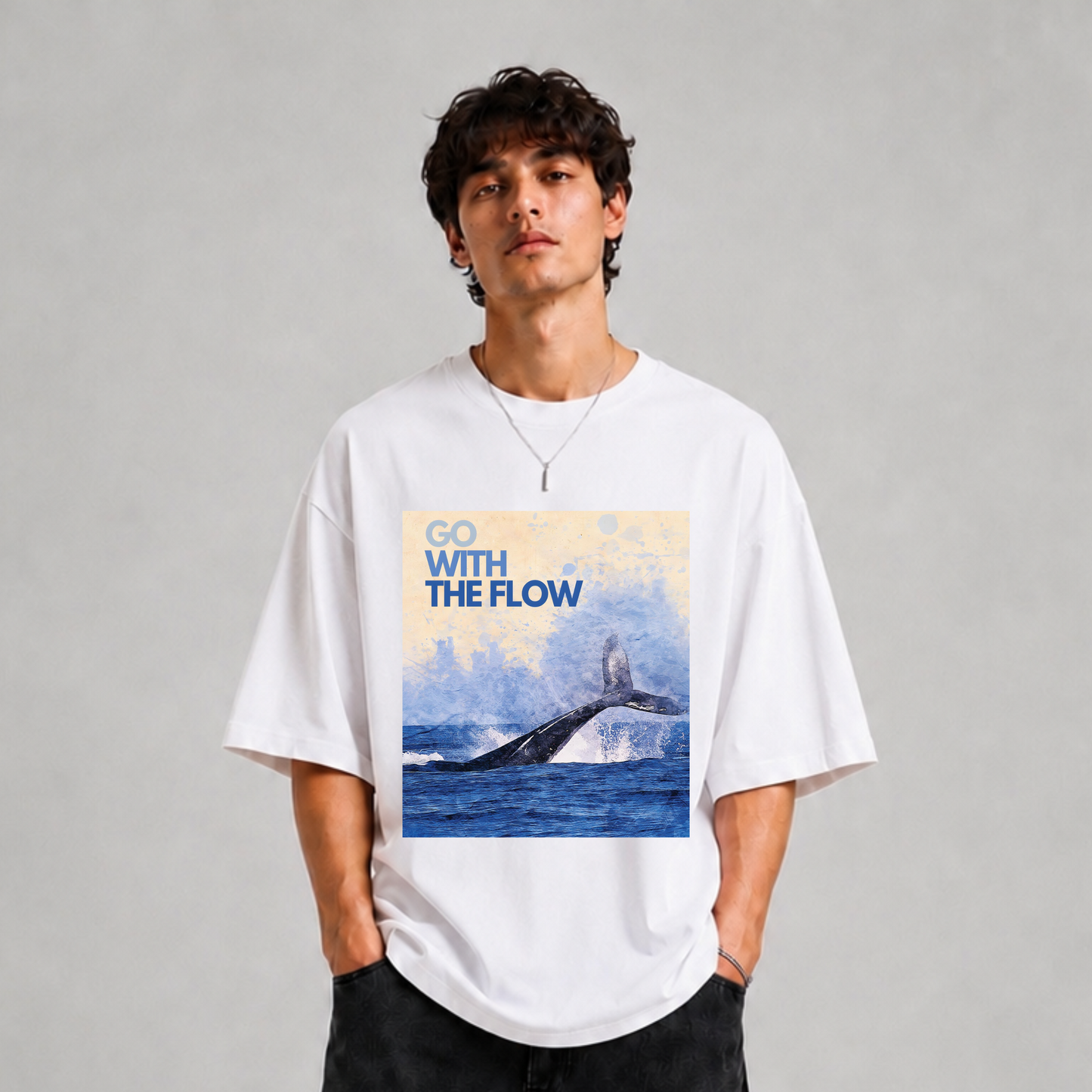 GLiTCH // Flow Theory Premium Oversized T-shirt
