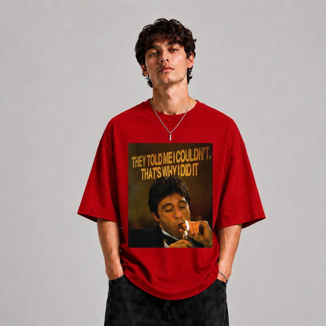 GLiTCH // Proof Over Promises Premium Oversized T-shirt