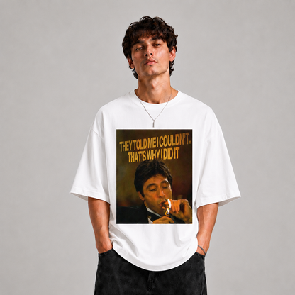 GLiTCH // Proof Over Promises Premium Oversized T-shirt