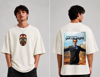 GLiTCH // Invincible Legacy | Tony Stark Premium Oversized T-shirt