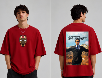 GLiTCH // Invincible Legacy | Tony Stark Premium Oversized T-shirt
