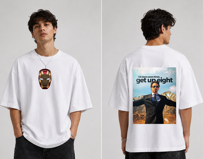 GLiTCH // Invincible Legacy | Tony Stark Premium Oversized T-shirt
