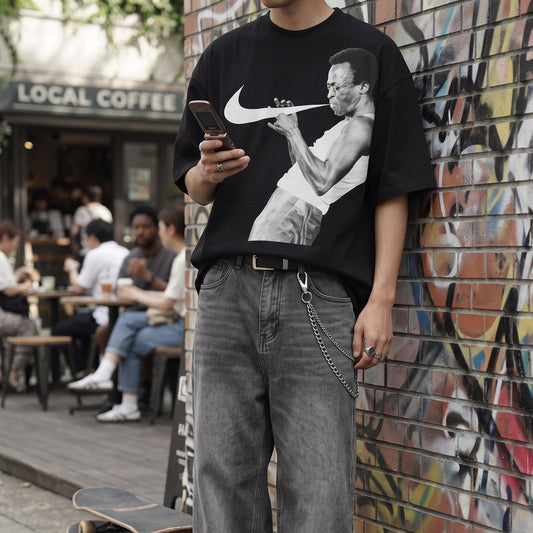 The Miles Mode | Premium Oversized Streetwear T-Shirt | GLiTCH™