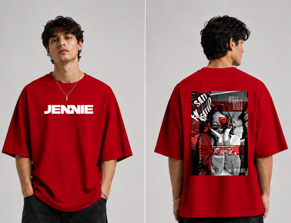 GLiTCH // The JENNIE Premium Oversized T-shirt // Jennie