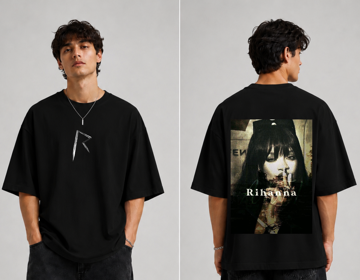 GLiTCH // The Rune Premium Oversized T-shirt // Rihanna
