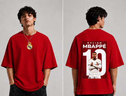 GLiTCH // Next Premium Oversized T-shirt // MBAPPE