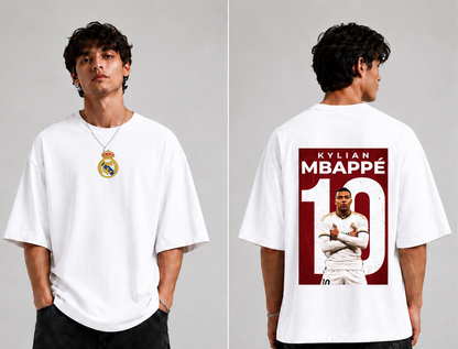 GLiTCH // Next Premium Oversized T-shirt // MBAPPE