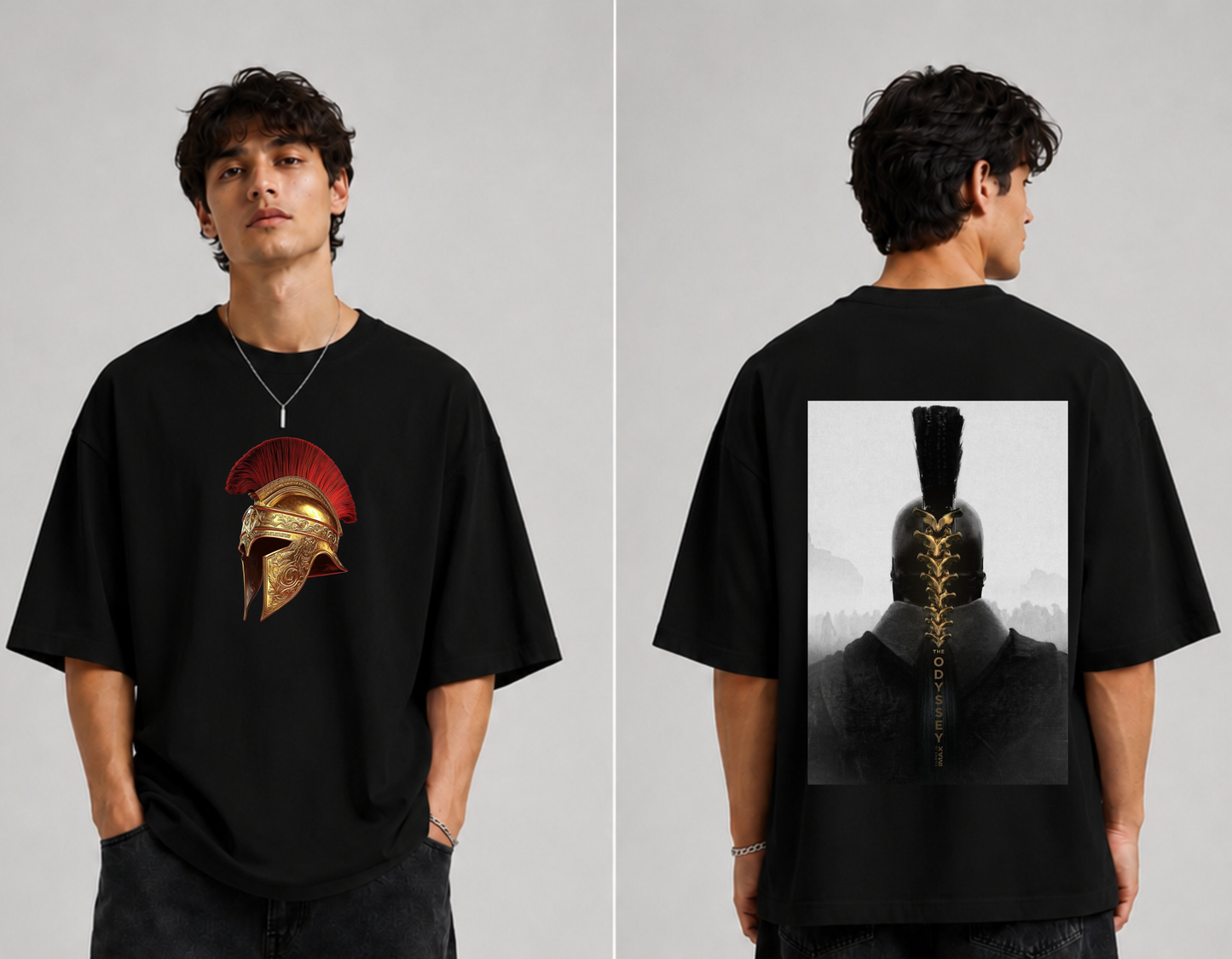 GLiTCH // Odyssey Warrior Premium Oversized T-shirt