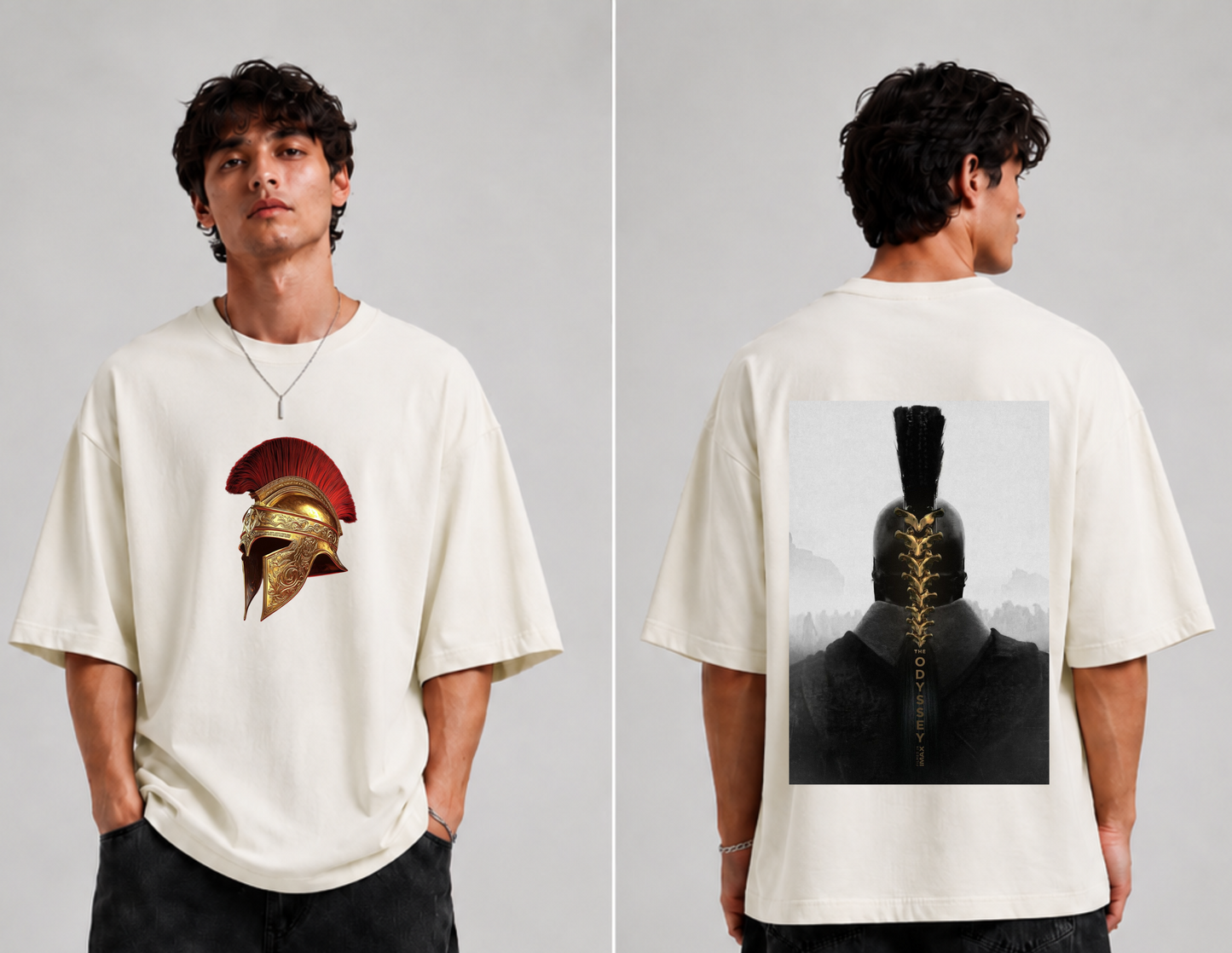 GLiTCH // Odyssey Warrior Premium Oversized T-shirt